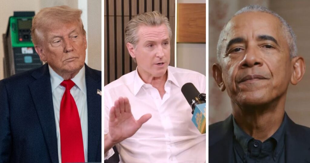 Gavin Newsom trolls Donald Trump with a Barack Obama post