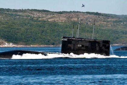 Ukraine used an underwater drone to strike and damage a Russian submarine