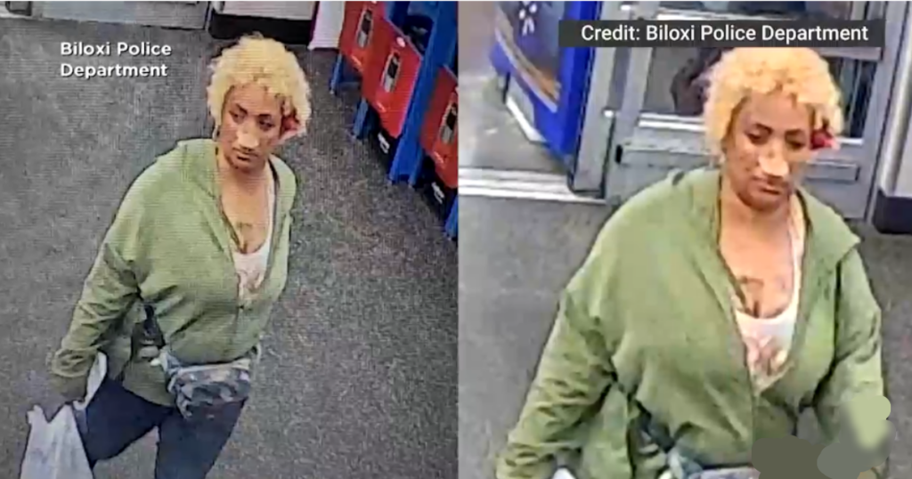 A woman was arrested in Biloxi for inserting razor blades in Walmart bakery products