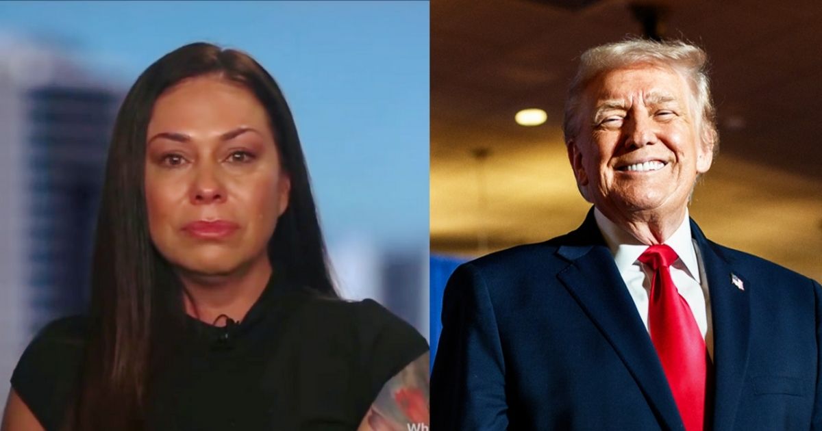 Donald Trump and Haley Robson