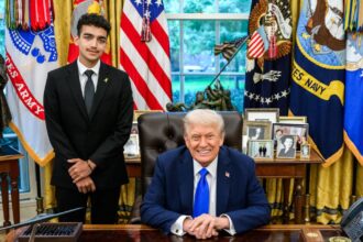 Donald Trump claimed to have won young votes.