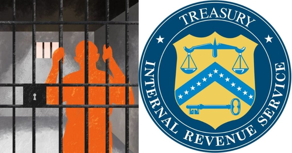 A Falmouth man has been charged by the IRS