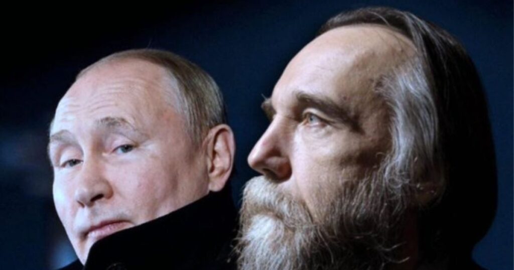 Alexander Dugin warns Trump’s Greenland move could let Putin target seven nations. (@yasminalombaert|X.com).