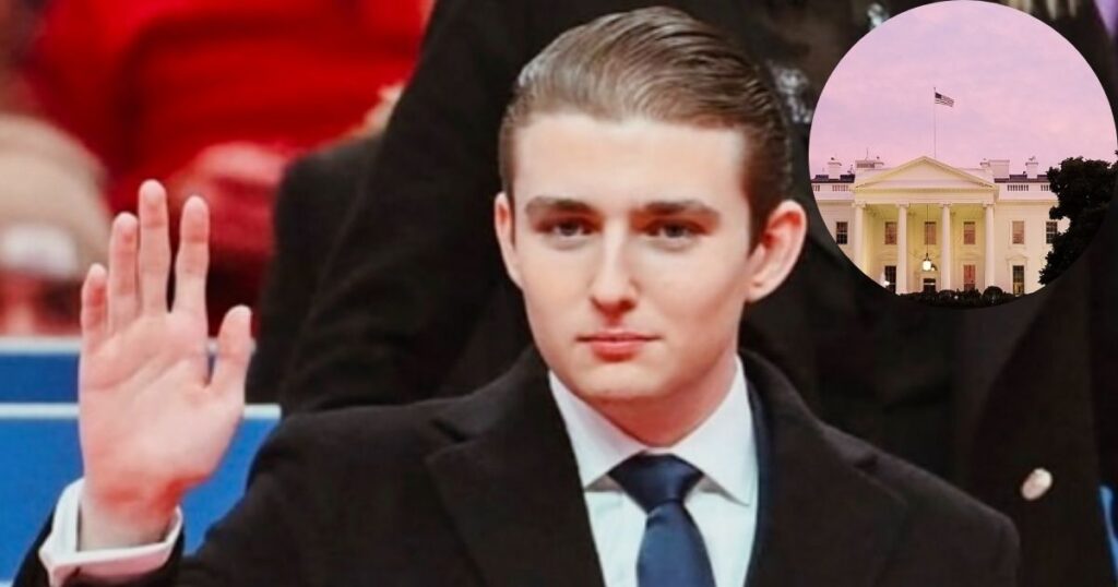Barron Trump in under the limelight