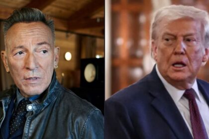Bruce Springsteen and Donald Trump's feud escalates after singer's anti-ICE outburst.