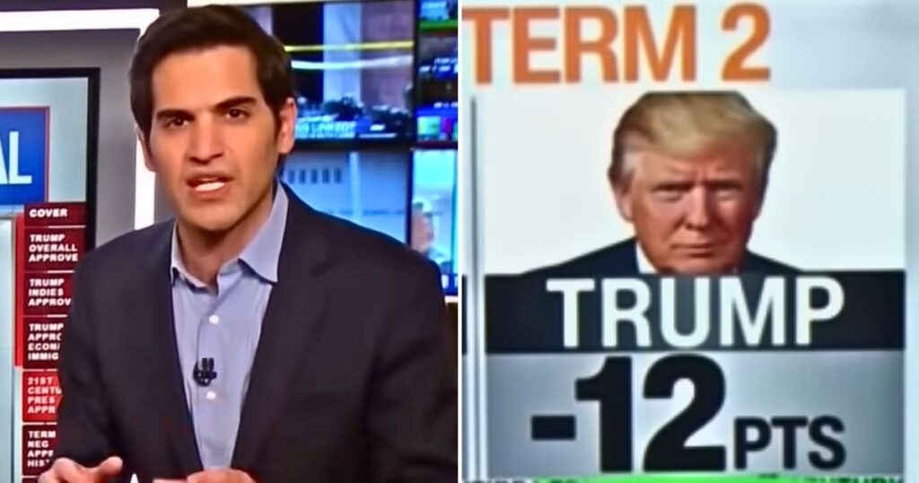 CNN analyst Harry Enten discusses Donald Trump’s declining approval ratings during Inside Politics