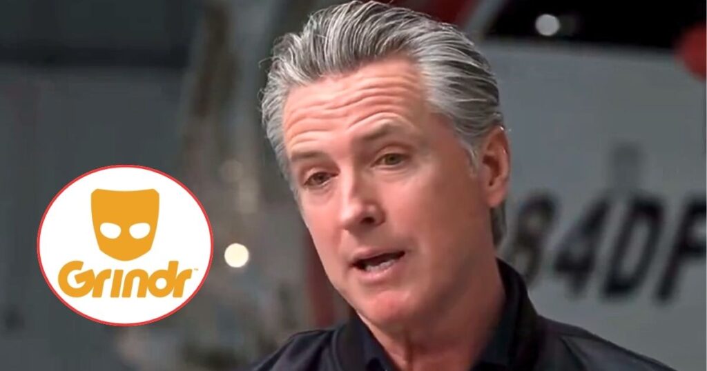 California Gov. Gavin Newsom's viral Grindr joke sparks backlash online