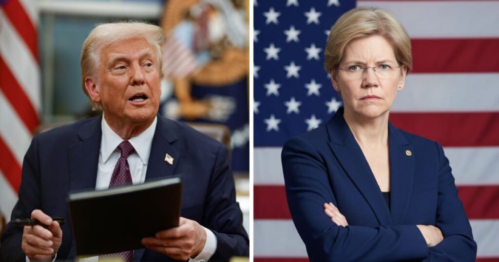 Donald Trump’s rocky history with Elizabeth Warren is a page straight out of a revenge book