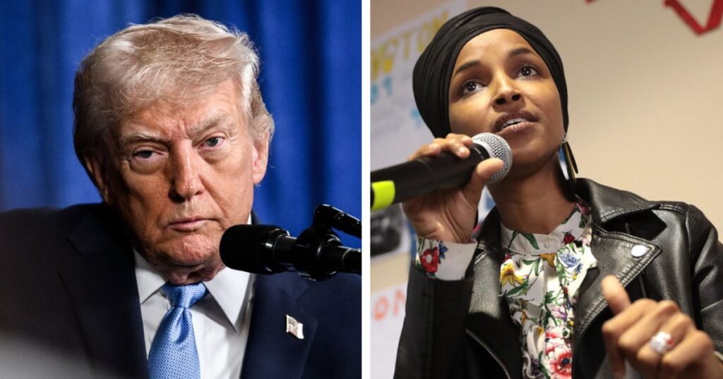 Right after being attacked, Ilhan Omar seethes rage on Donald Trump