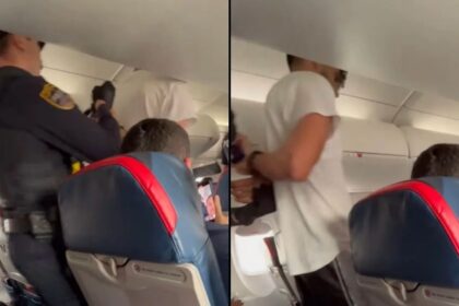 Delta Flight passenger who opened the emergency door and took off his shirt on board gets 18 months of prison.