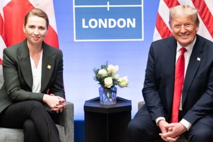 Prime Minister Mette Frederiksen meeting Donald Trump