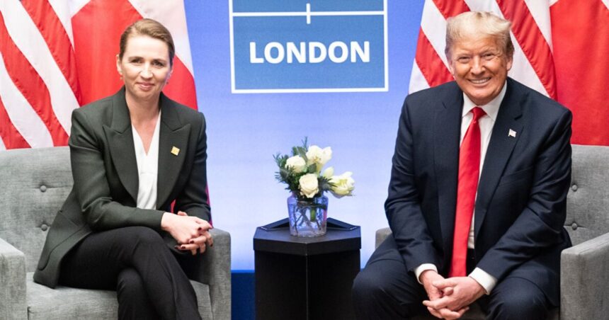 Prime Minister Mette Frederiksen meeting Donald Trump