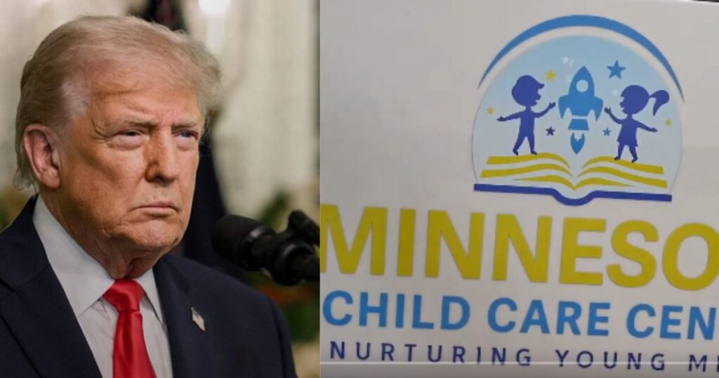 Donald Trump Minnesota Daycare Somalis Fraud