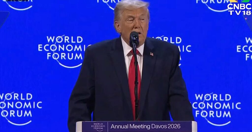 President Donald Trump Davos World Economic Forum