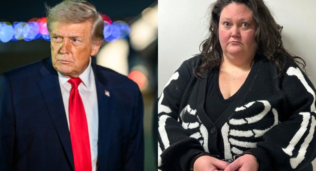 Donald Trump and Morgan Morrow