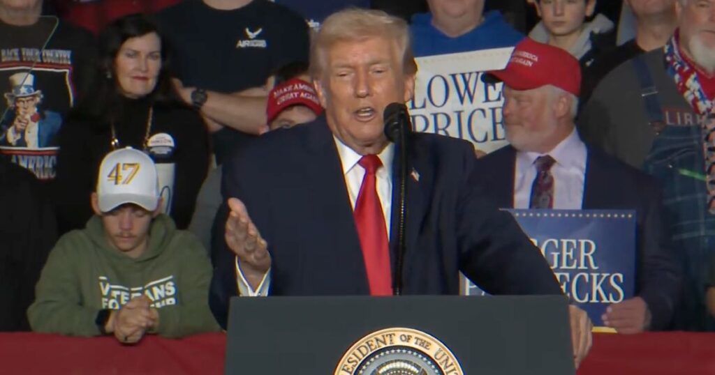 Donald Trump heckled in Iowa after Immigration approval rates plummet to a record low.