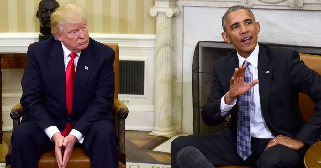 History of Donald Trump being envious of Barack Obama.