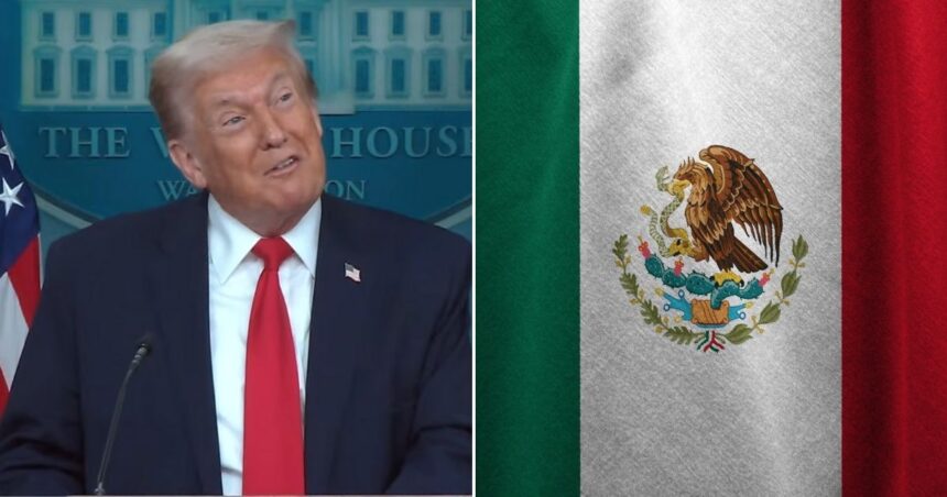 Donald Trump jokes about renaming the Gulf of Mexico to something even more ridiculous.