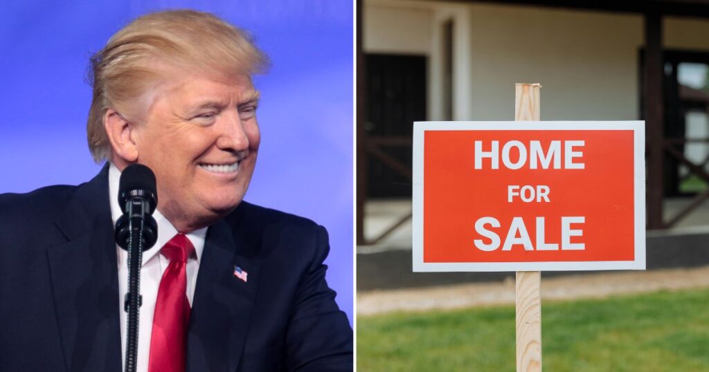 Donald Trump said he wants housing prices to rise