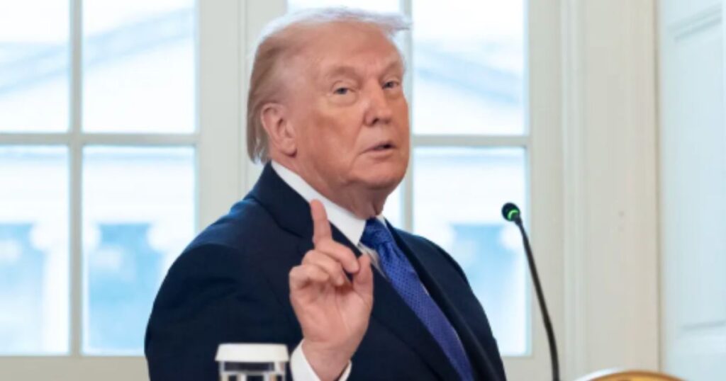 Donald Trump's truth social threat about Greenland takeover sparks outrage online.