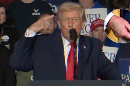 Donald Trump's bruised hand covered in makeup at Iowa sparks memes and health concerns once again.