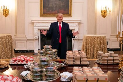 Donald Trump’s weight confession sparks hypocrisy backlash on social media. (@Fly_Sistah|X.com).