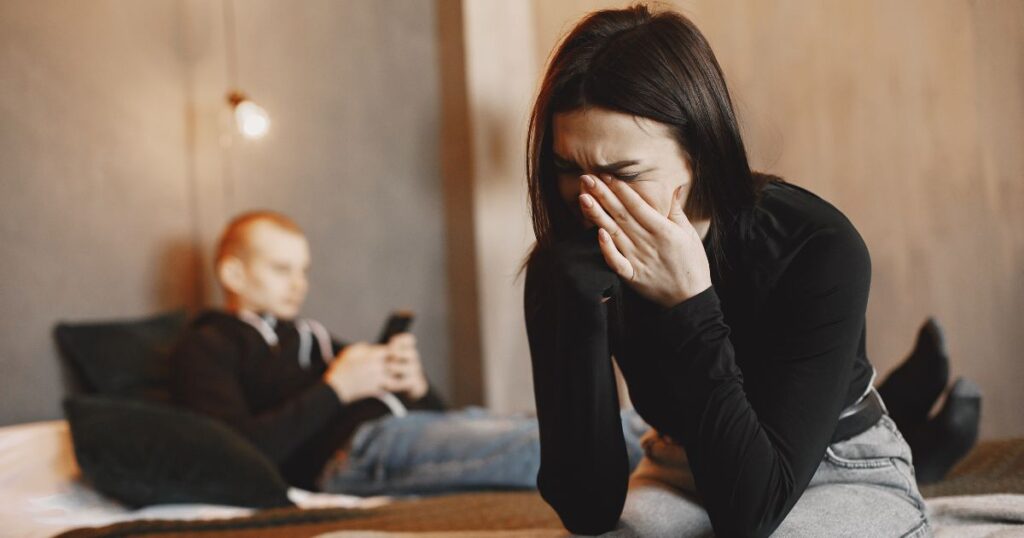 Friends part ways after scheme to break 'free' of a relationship plan backfires