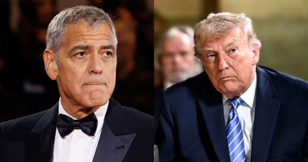 George Clooney, Donald Trump