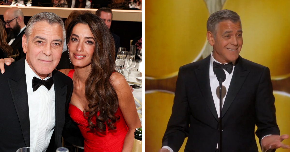 A round up of George Clooney’s time at the Golden Globes.