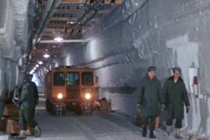 Greenland underground military base