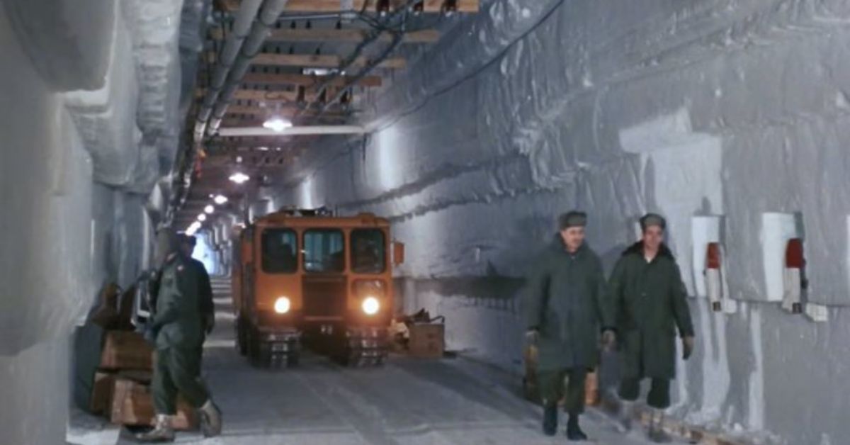 Greenland underground military base