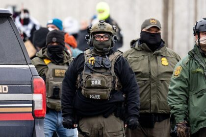 ICE agents in January 2026