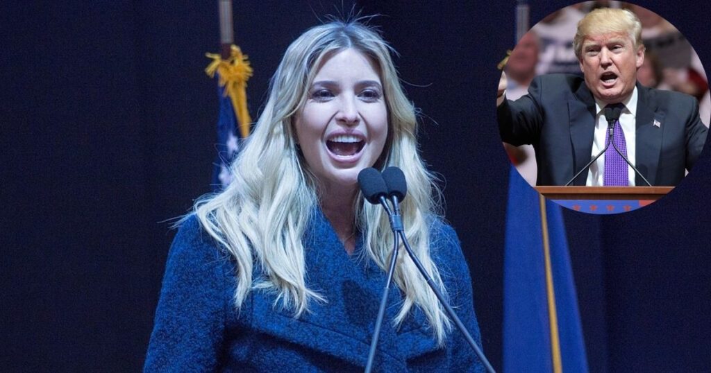 Ivanka Trump has not shown support for her father Donald Trump