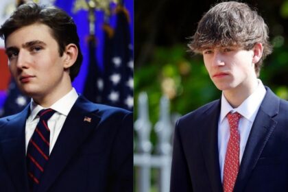 James is being compared to Barron Trump