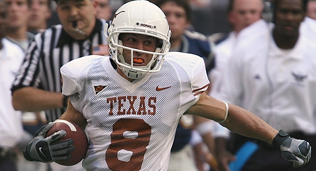Texas Longhorns receiver Jordan Shipley in 2006