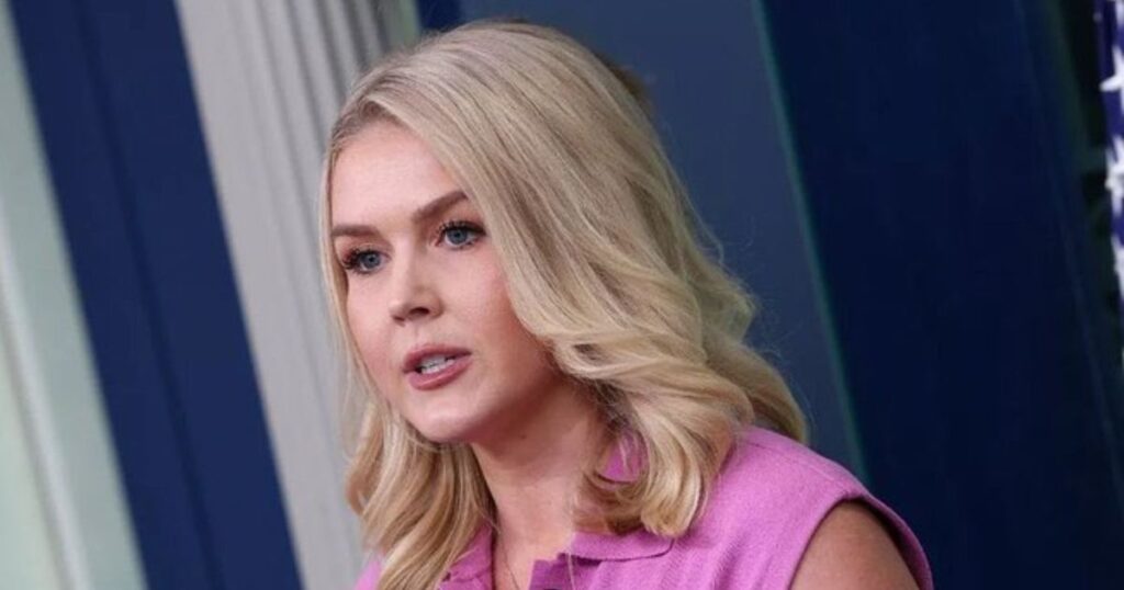 Karoline Leavitt branded ‘Clown’ after hailing Trump’s Davos speech as ‘Inspirational’ (@GodlyNations|X.com).