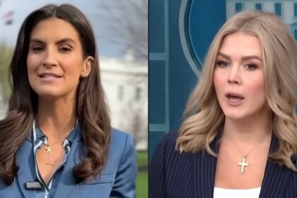 Karoline Leavitt playing catch-up with Kaitlan Collins in terms of salary.