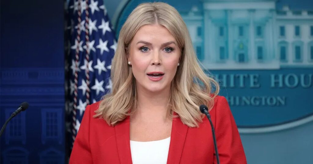 Karoline Leavitt's four-word remark sparked immense outrage after a Minnesota woman was fatally shot.