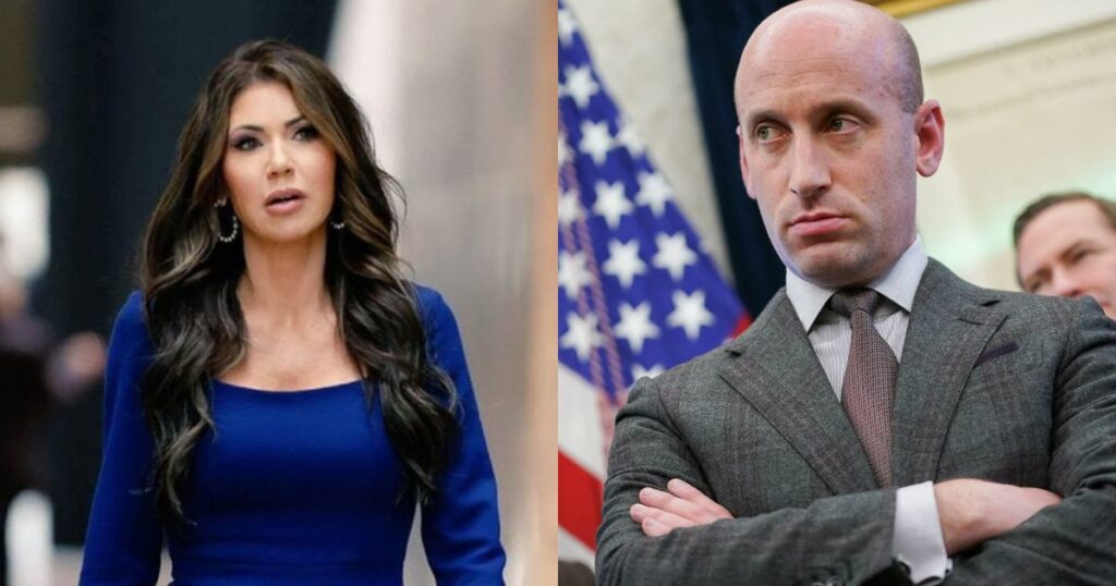 Kristi Noem, Stephen Miller