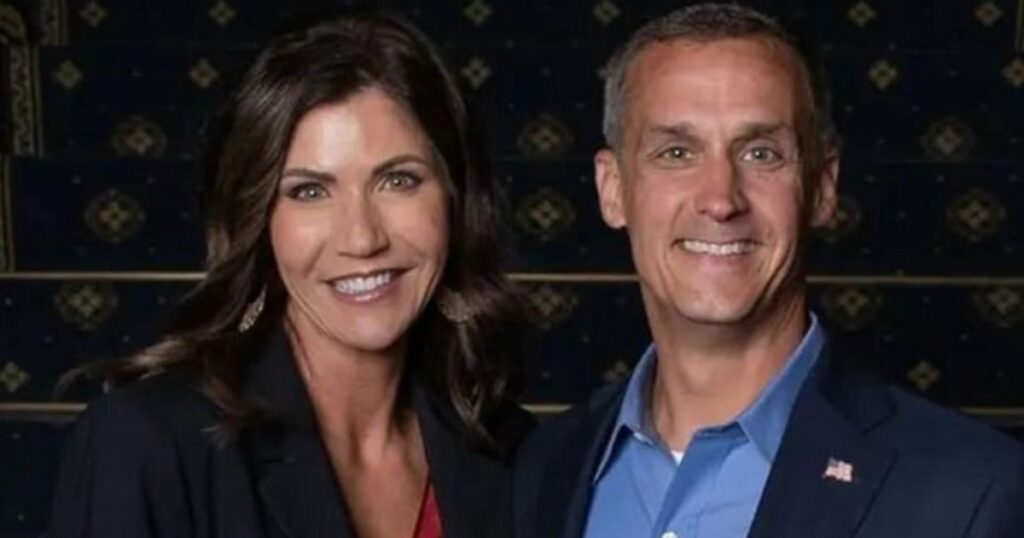 Kristi Noem and Corey Lewandowski are allegedly having an affair