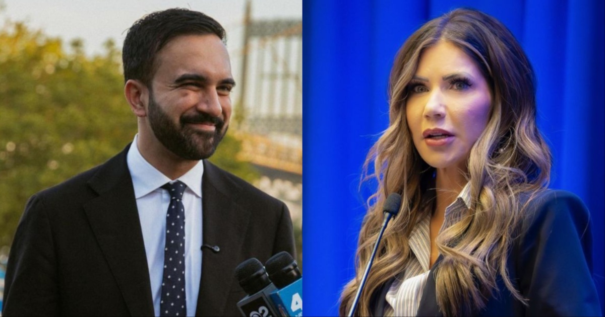 Kristi Noem isn't going to get along with Mamdani