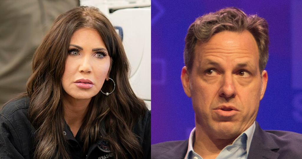 Kristi Noem clashed with Jake Tapper over Minneapolis ICE shooting