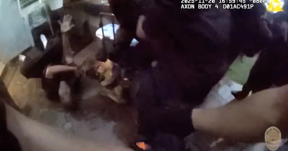 Los Angeles Police Release Bodycam Footage of Officer Shooting Dog
