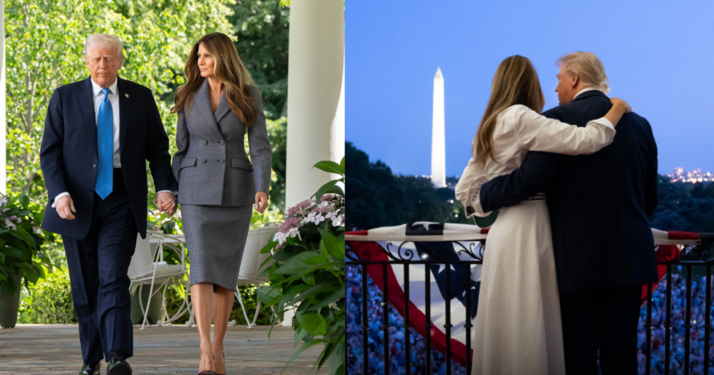 Melania and Donald Trump have been married for 21 years.