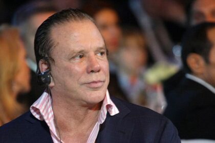 Mickey Rourke caught in a legal battle after allegedly owing nearly $90,000 in rent. (via Wikimedia Commons).