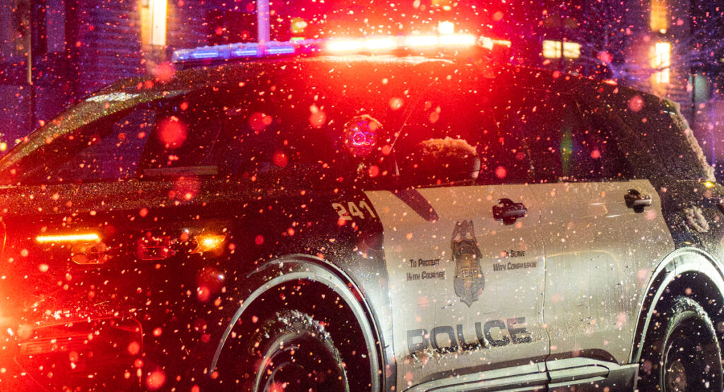 Minneapolis Police squad cars