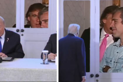 A glimpse of the video Trump-Epstein edit created by Gavin Newsom.