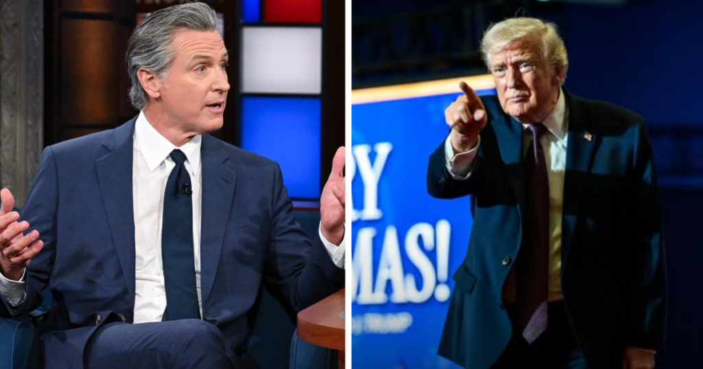 Gavin Newsom has accepted Donald Trump’s challenge.