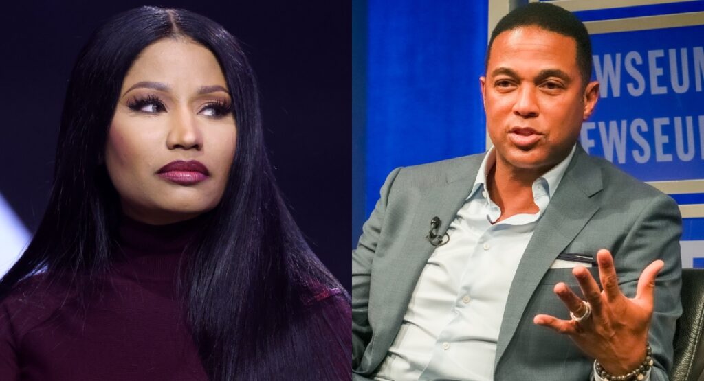 Nicki Minaj and Don Lemon