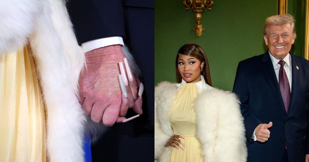 Nicki Minaj shared stage with Donald Trump